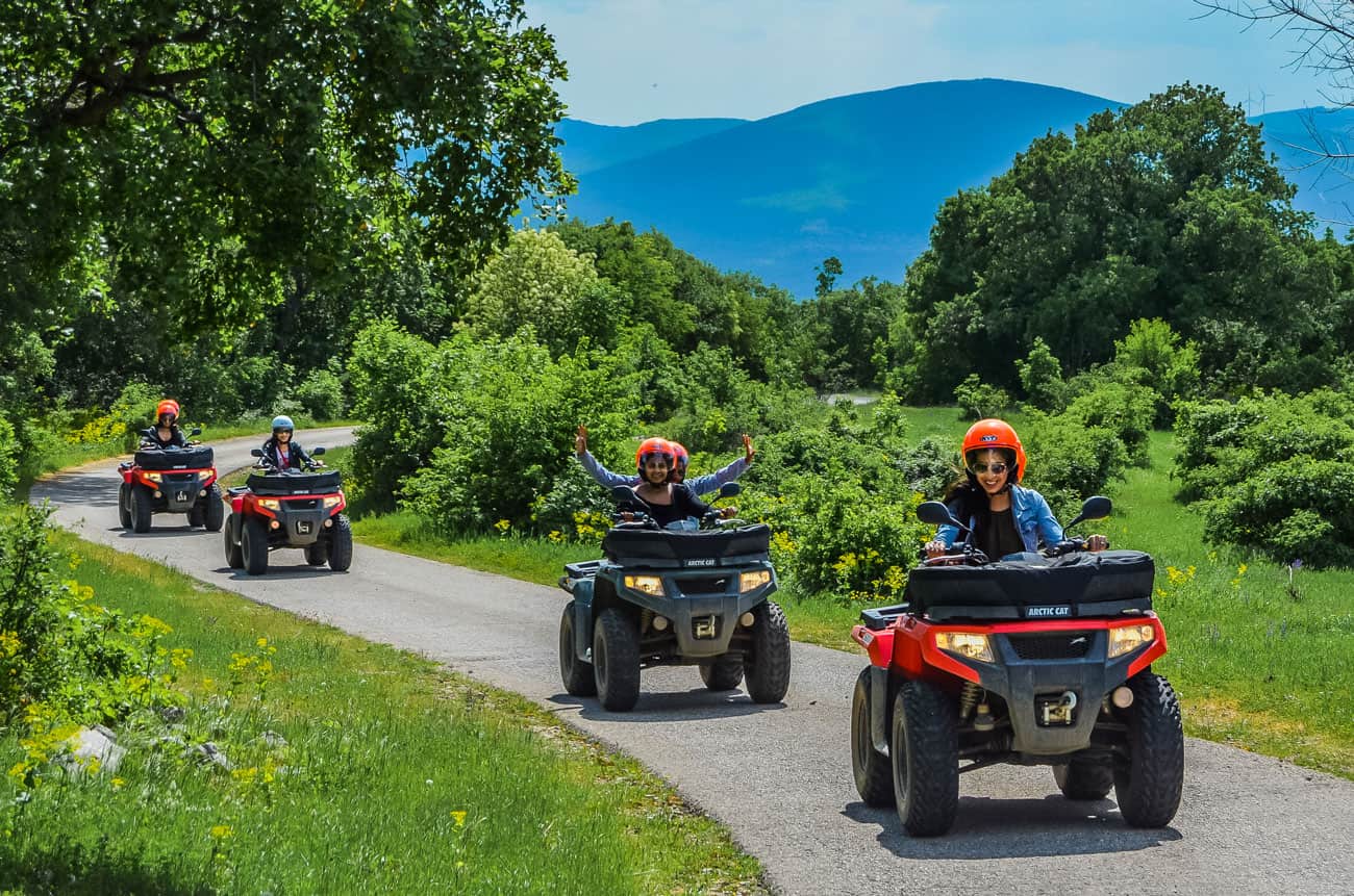 quad tour croatia