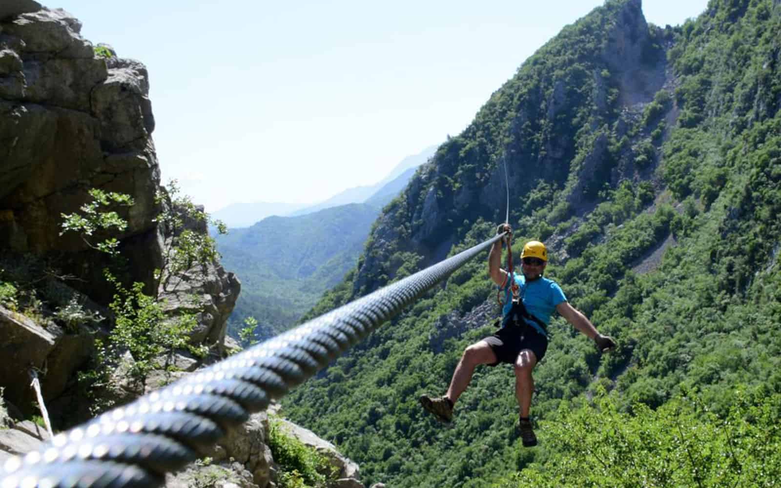 ZIP LINE in Split, Croatia