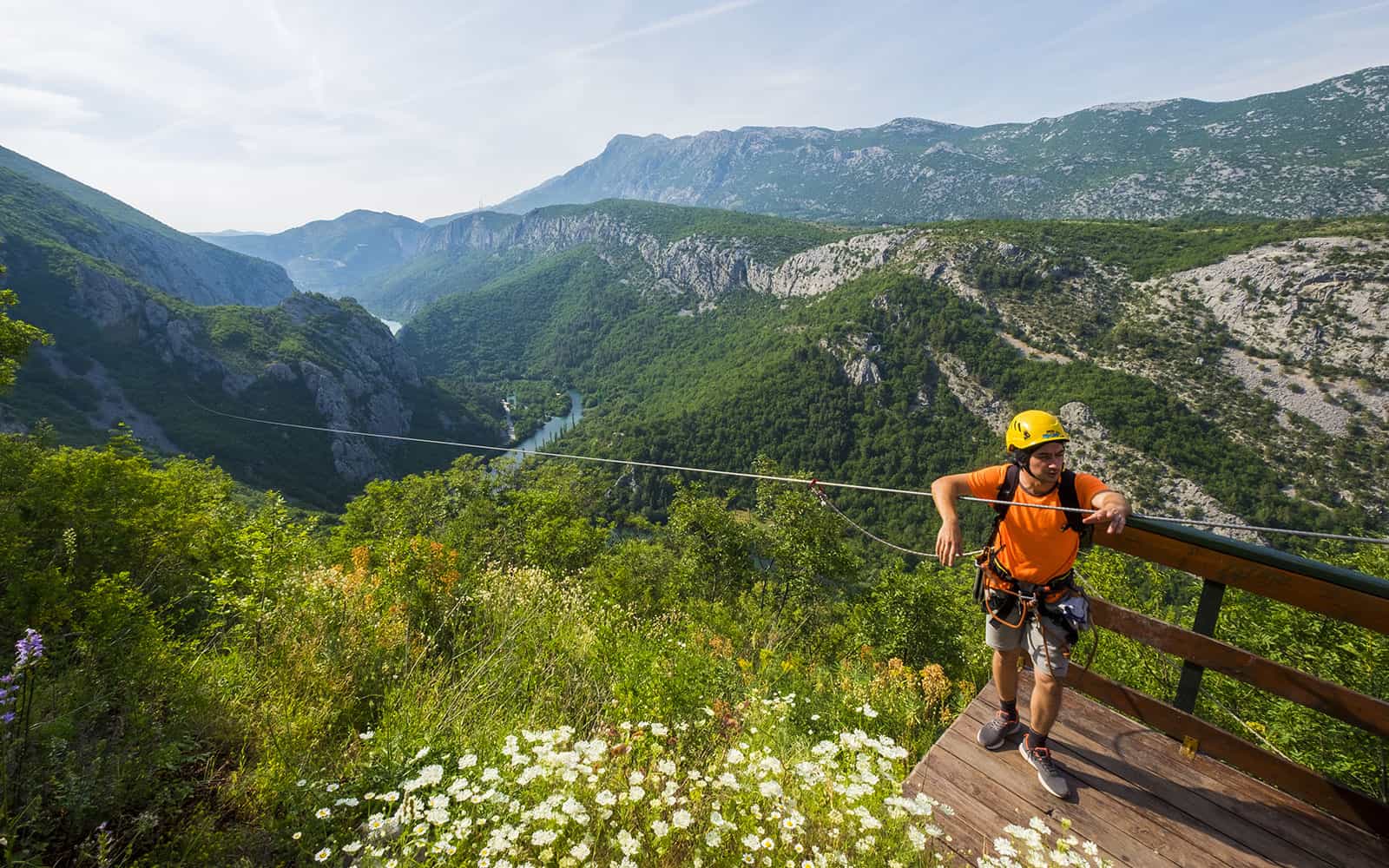 ZIP LINE in Split, Croatia