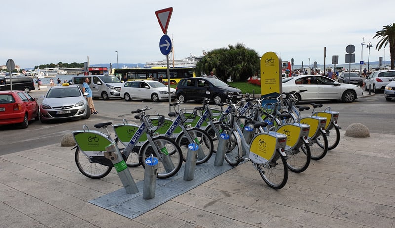 Bike rental in Split, Croatia