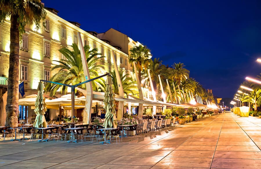Riva promenade, Split