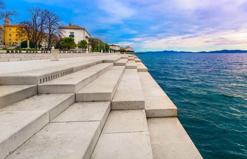 Sea organs in Zadar