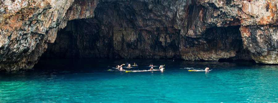 Green Cave on Vis island